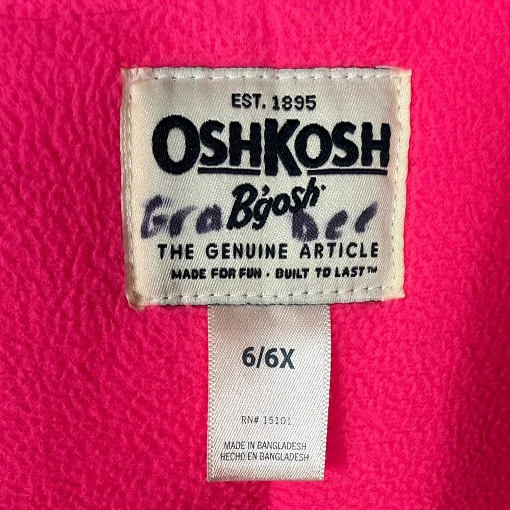 OshKosh Girls Puffer Winter Jacket